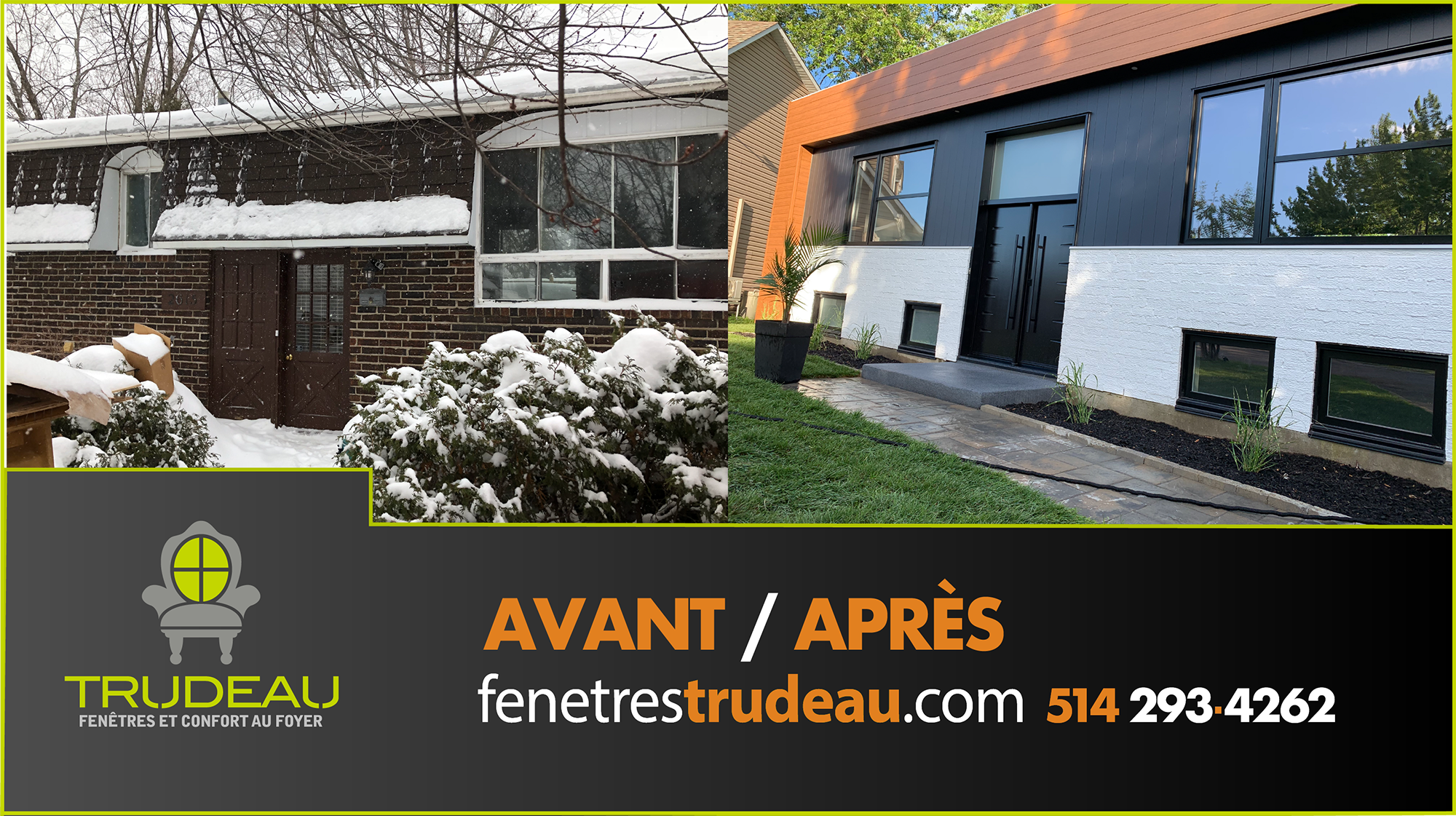 Avant-après Trudeau